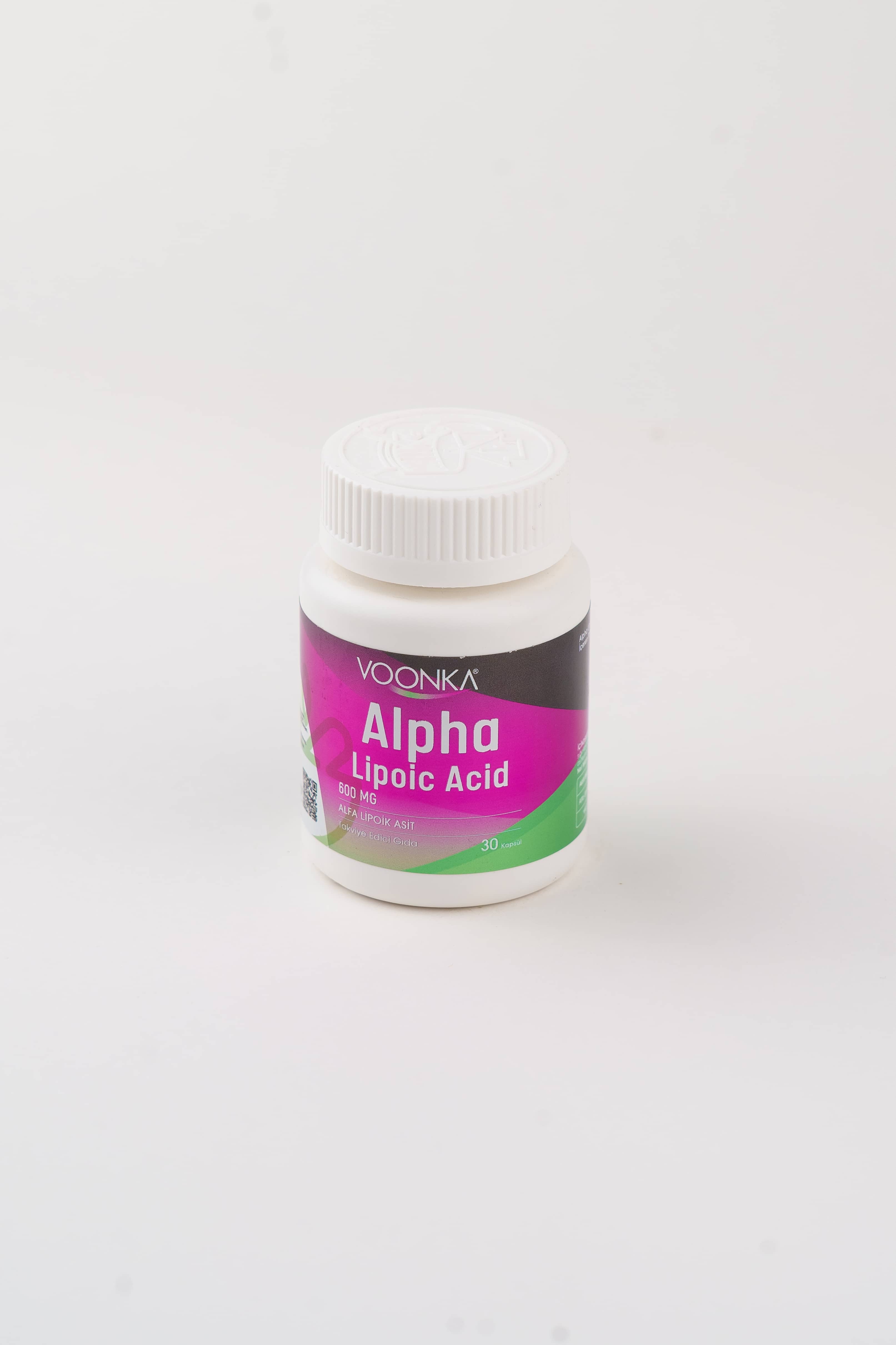 Voonka Alpha Lipoic Acid 600 Mg, 30 capsul 1
