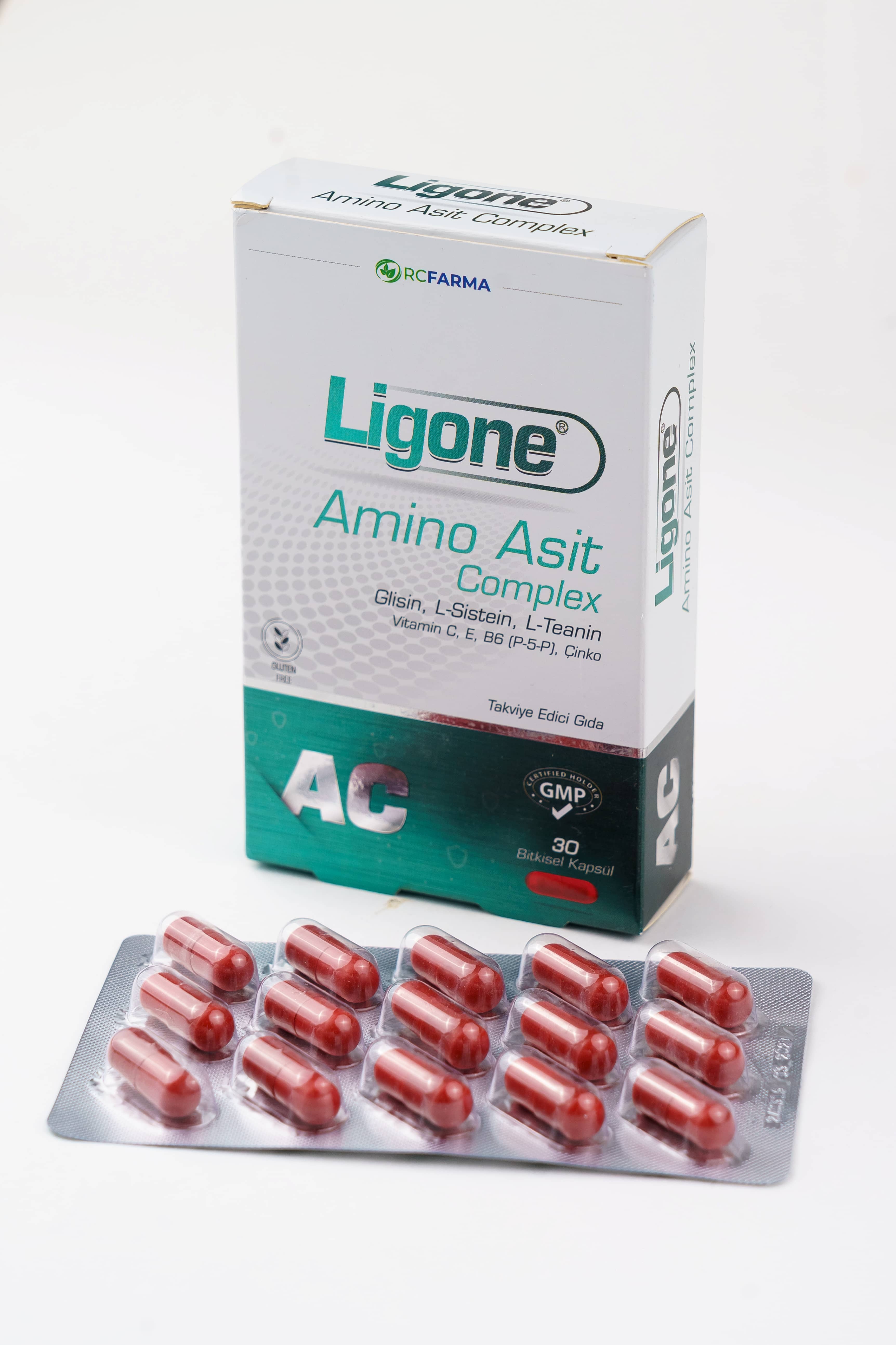 RCFARMA Ligone Amino Asit Complex 30 kapsul 1