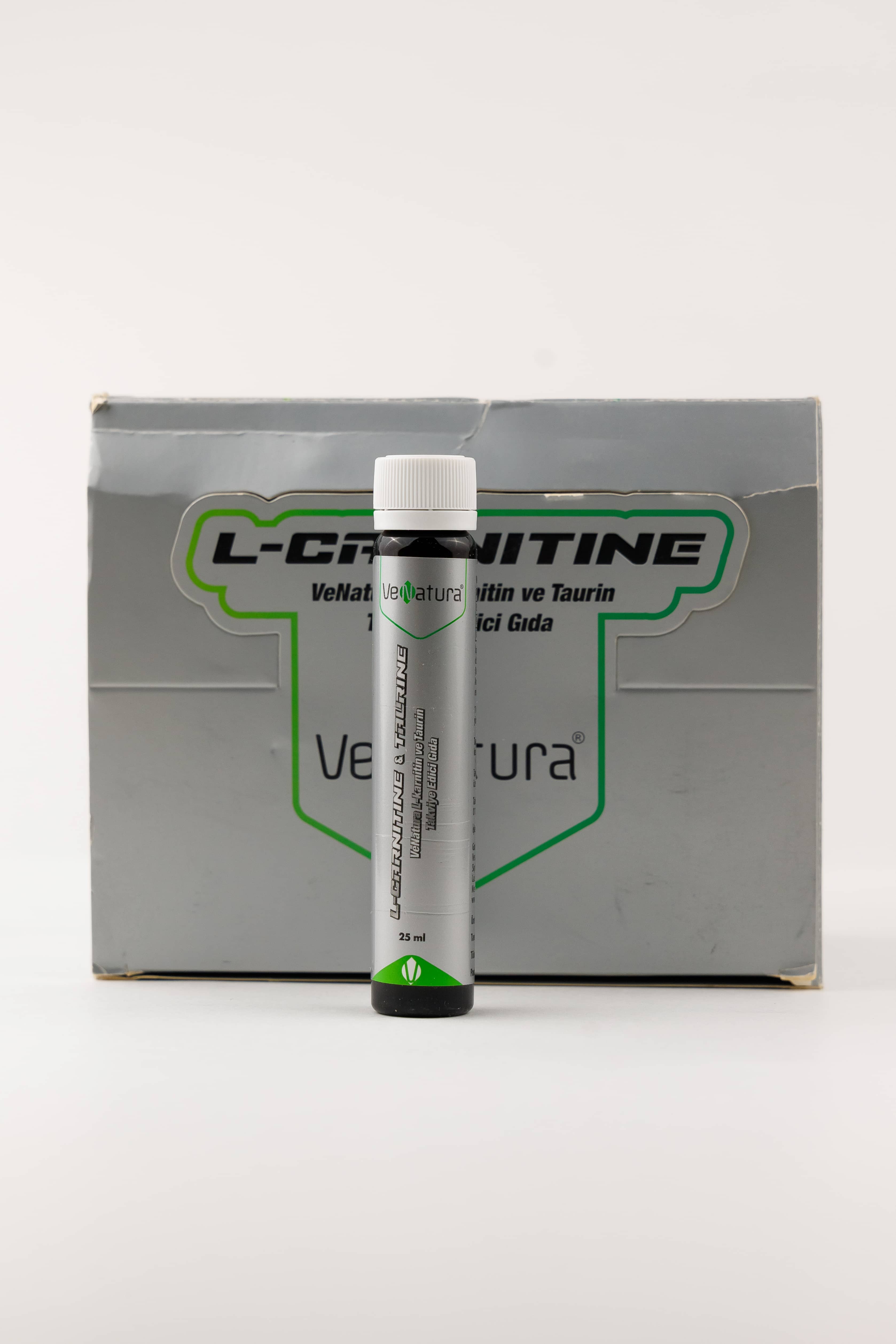 Venatura L-karnitin ve Taurin 25 ml x 20 Adet Şişe 10