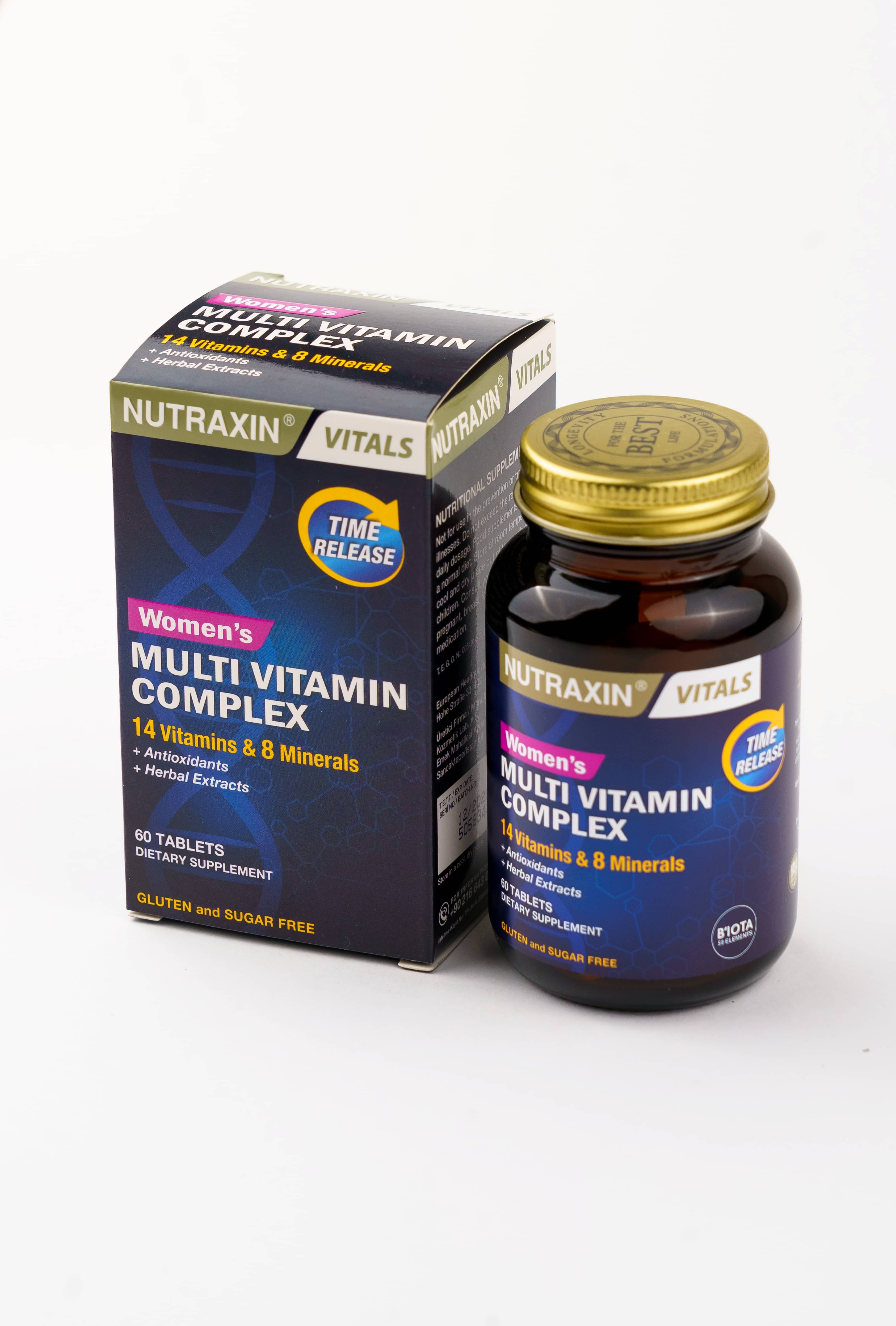 Nutraxin Women’s Multi Vitamin Complex 60 Tablet 1