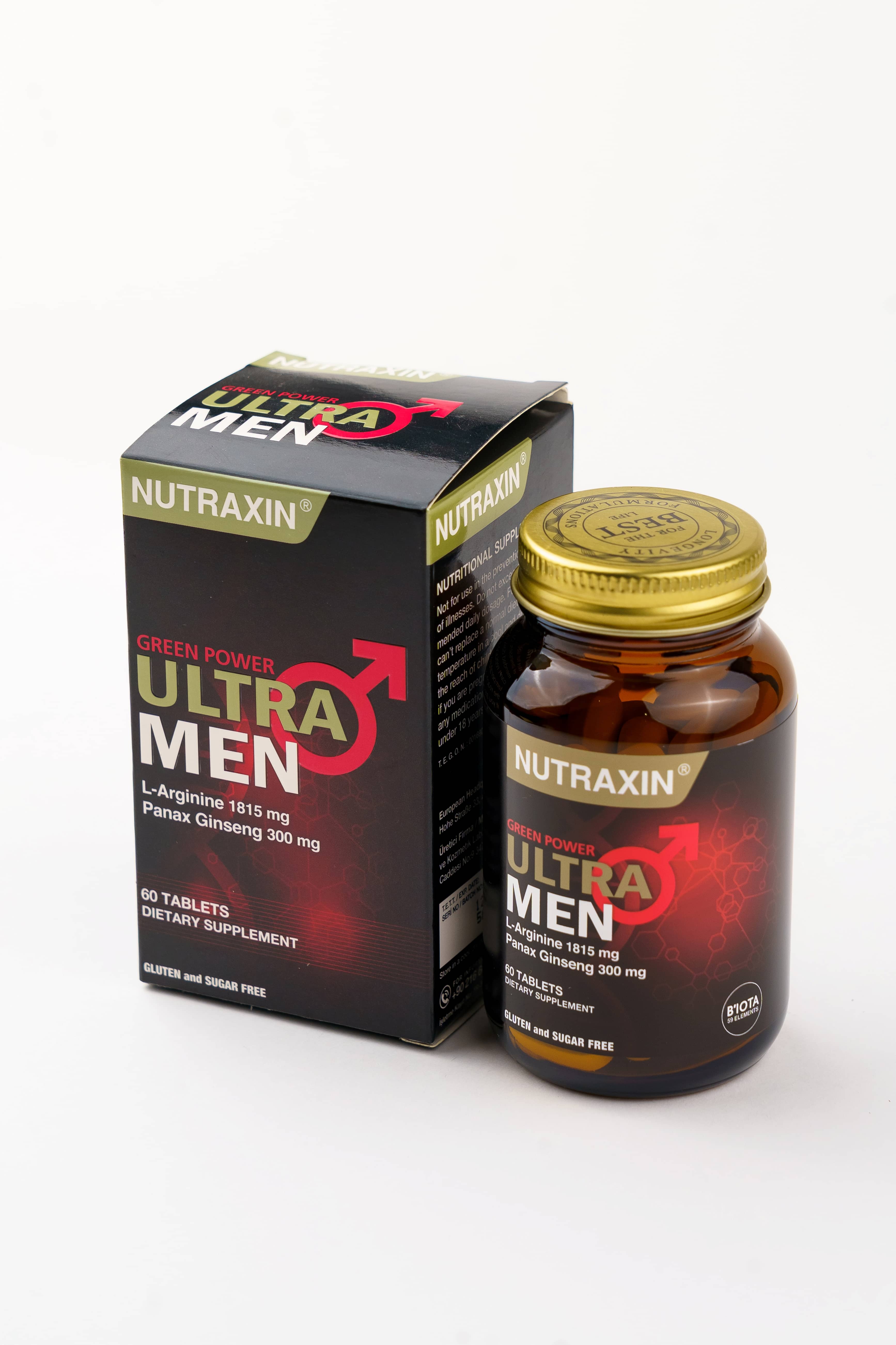 Nutraxin Ultra Men green energy, 60 Tablet 1