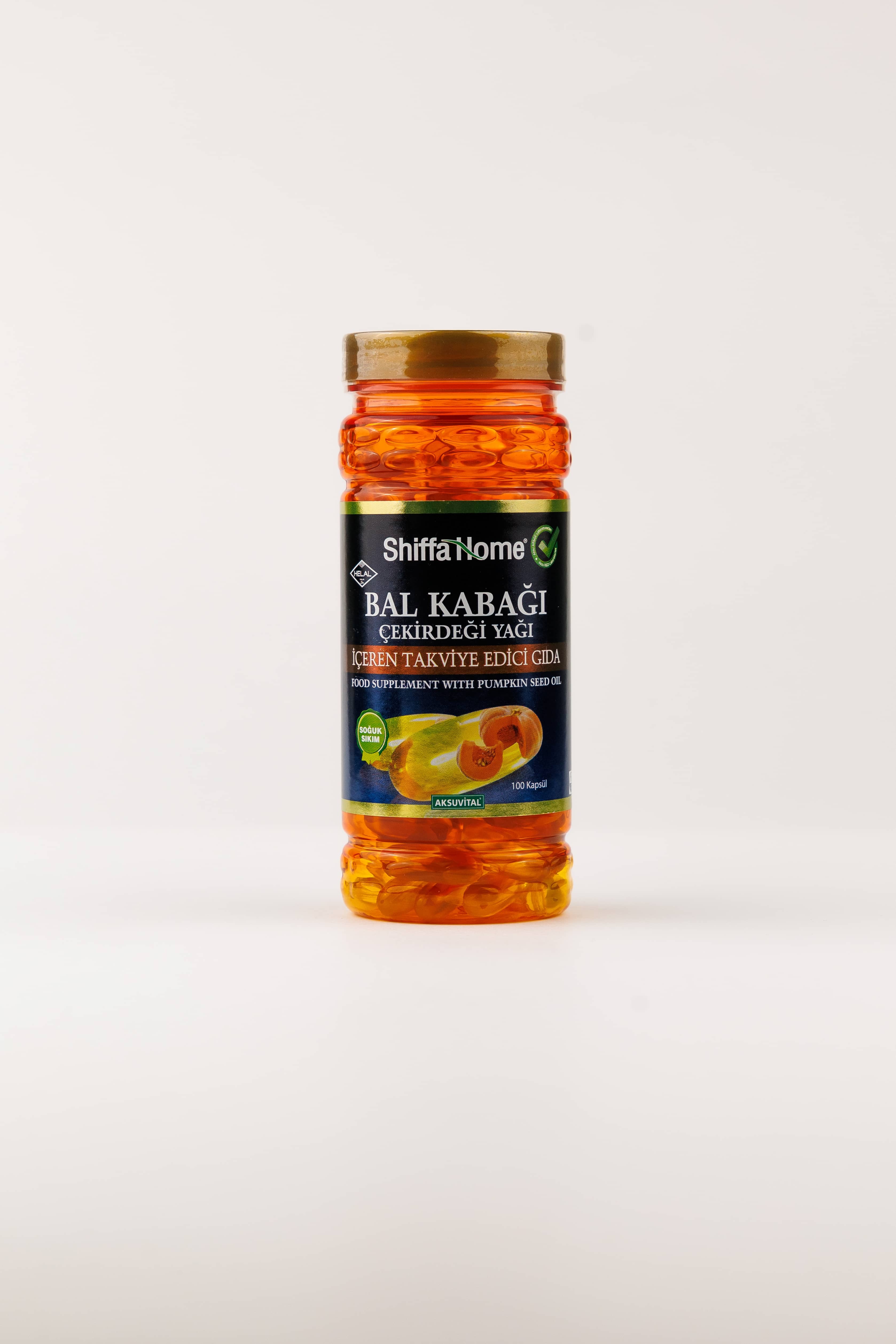 Shiffa Home Bal Kabagi Cekirdegi yagi 1000mg, 100 kapsul 1