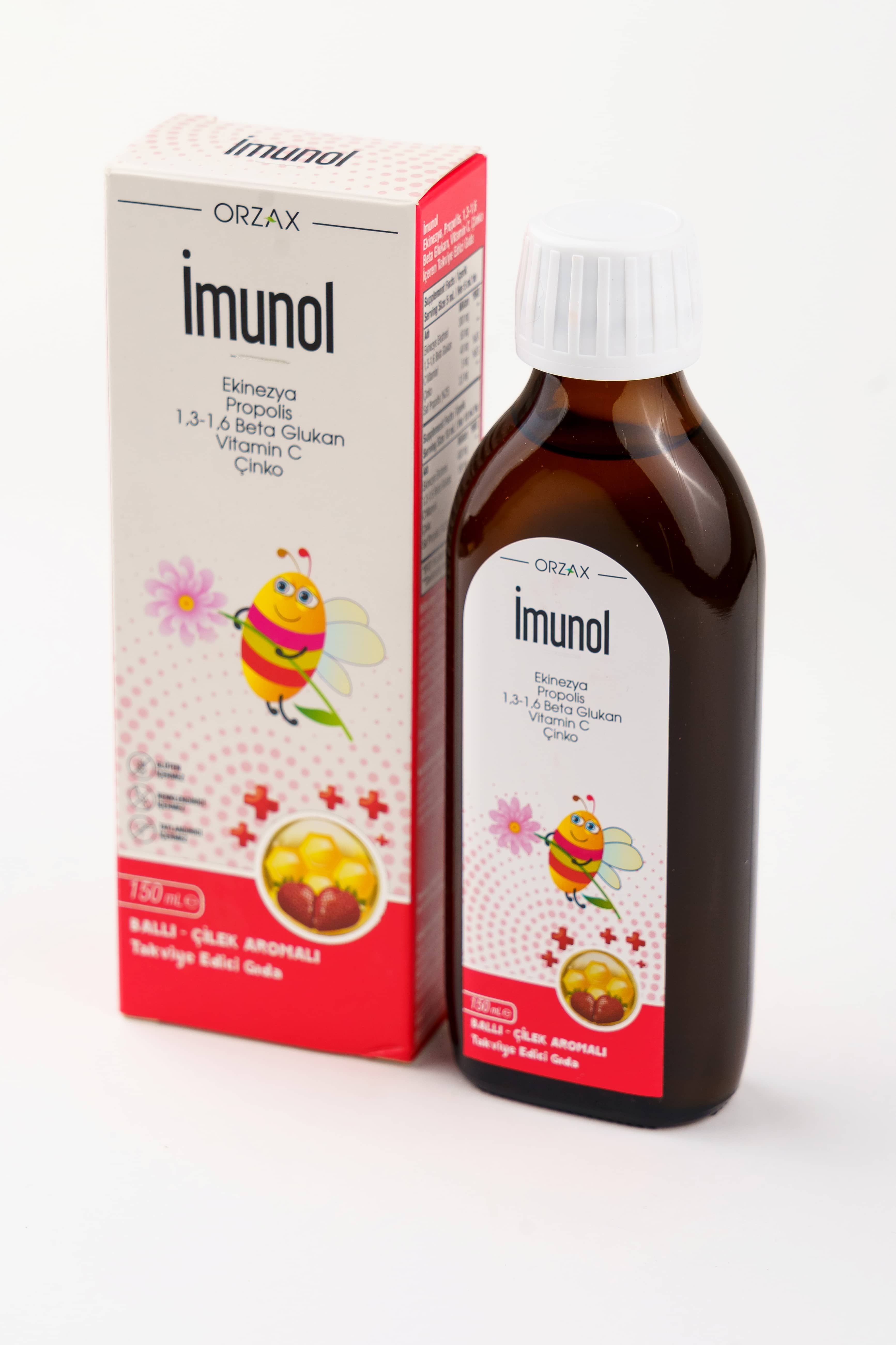 Orzax Imunol Surup BALLI CICEK, 150 ml 1