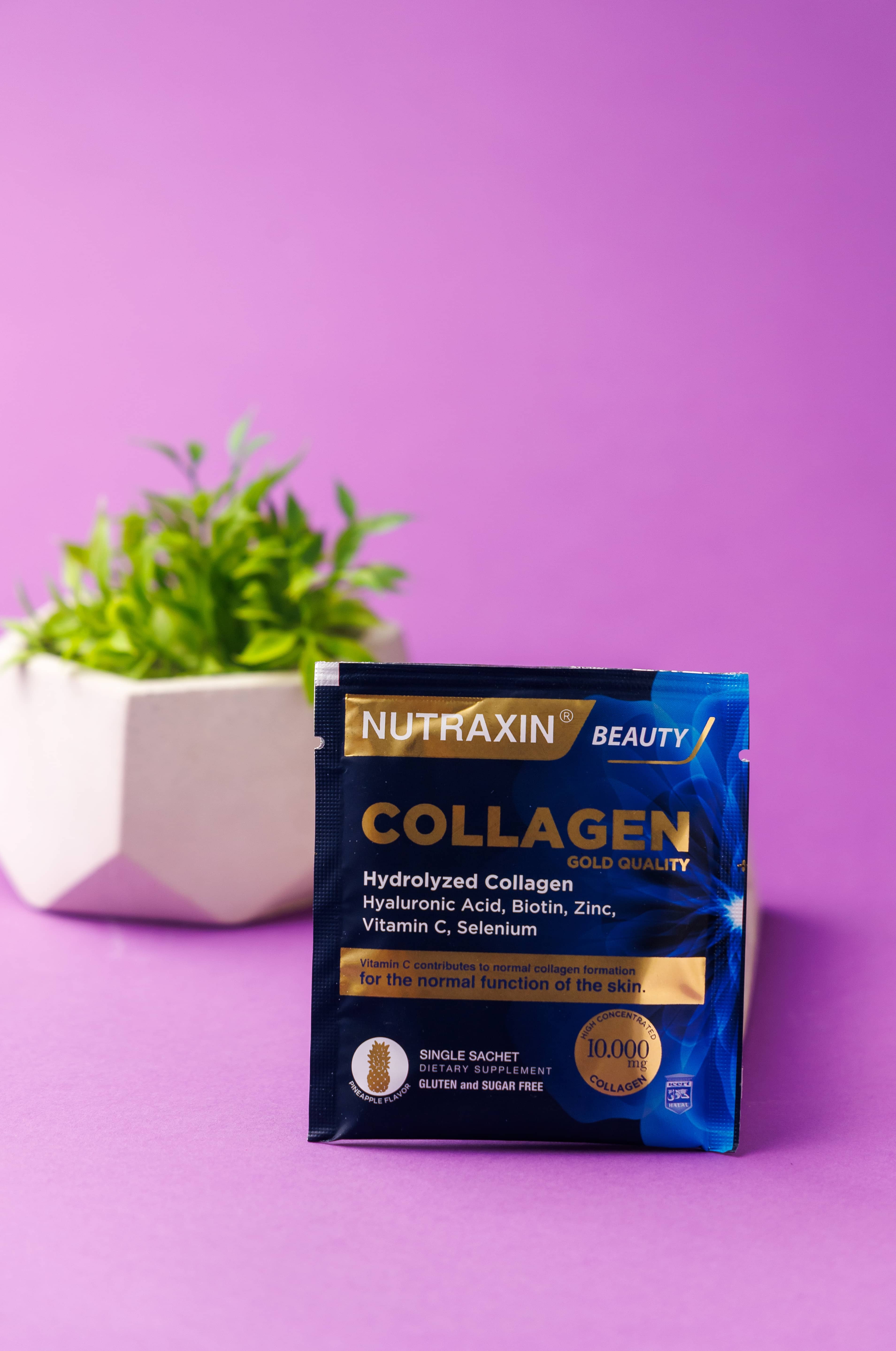 Nutraxin Collagen 10.000 Mg Tip 1 Tip 3 Ananas Aromalı, 30 Saşe 8