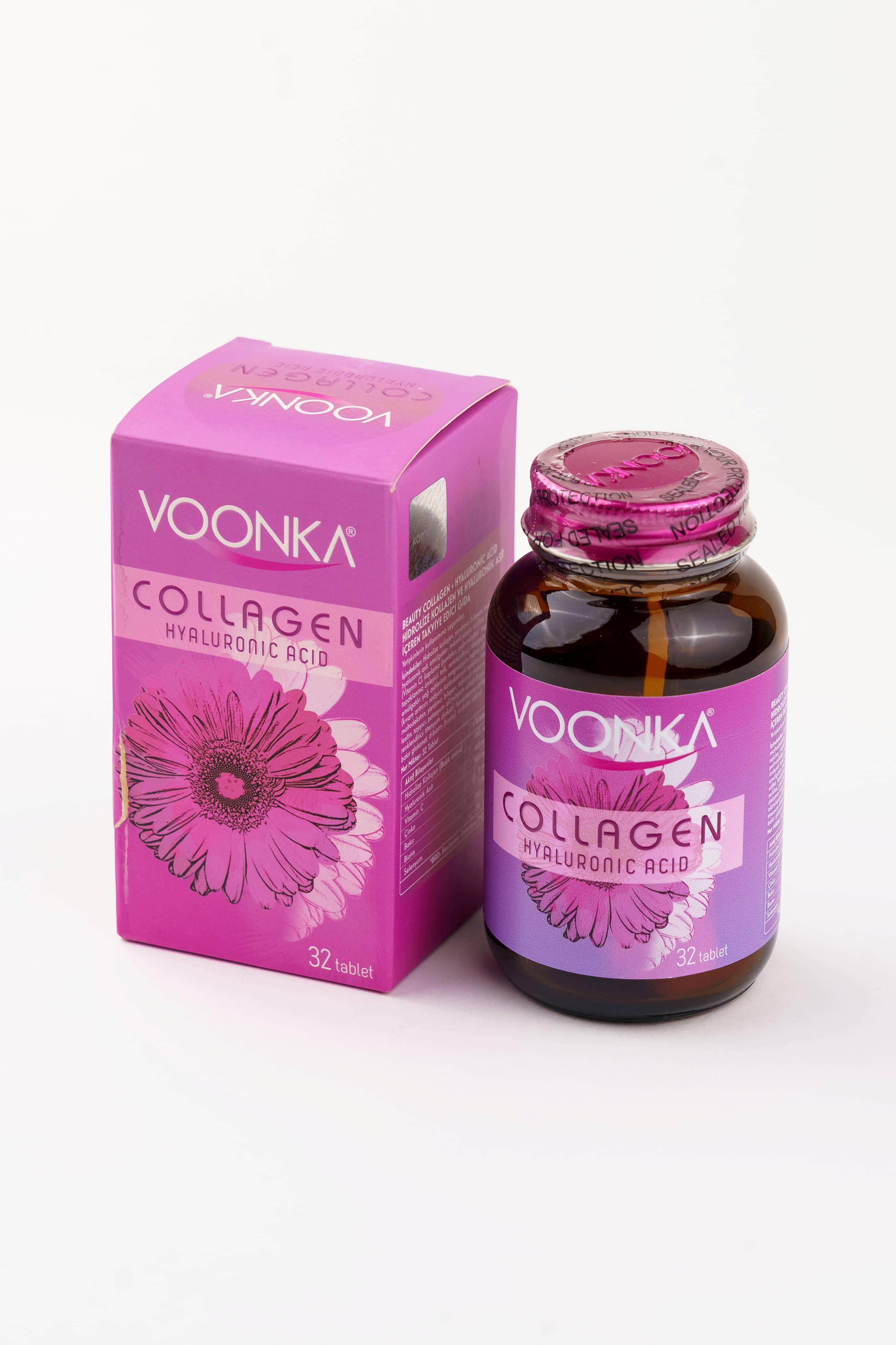 Voonka Collagen Hyaluronic Acid, 32 Tablet 1