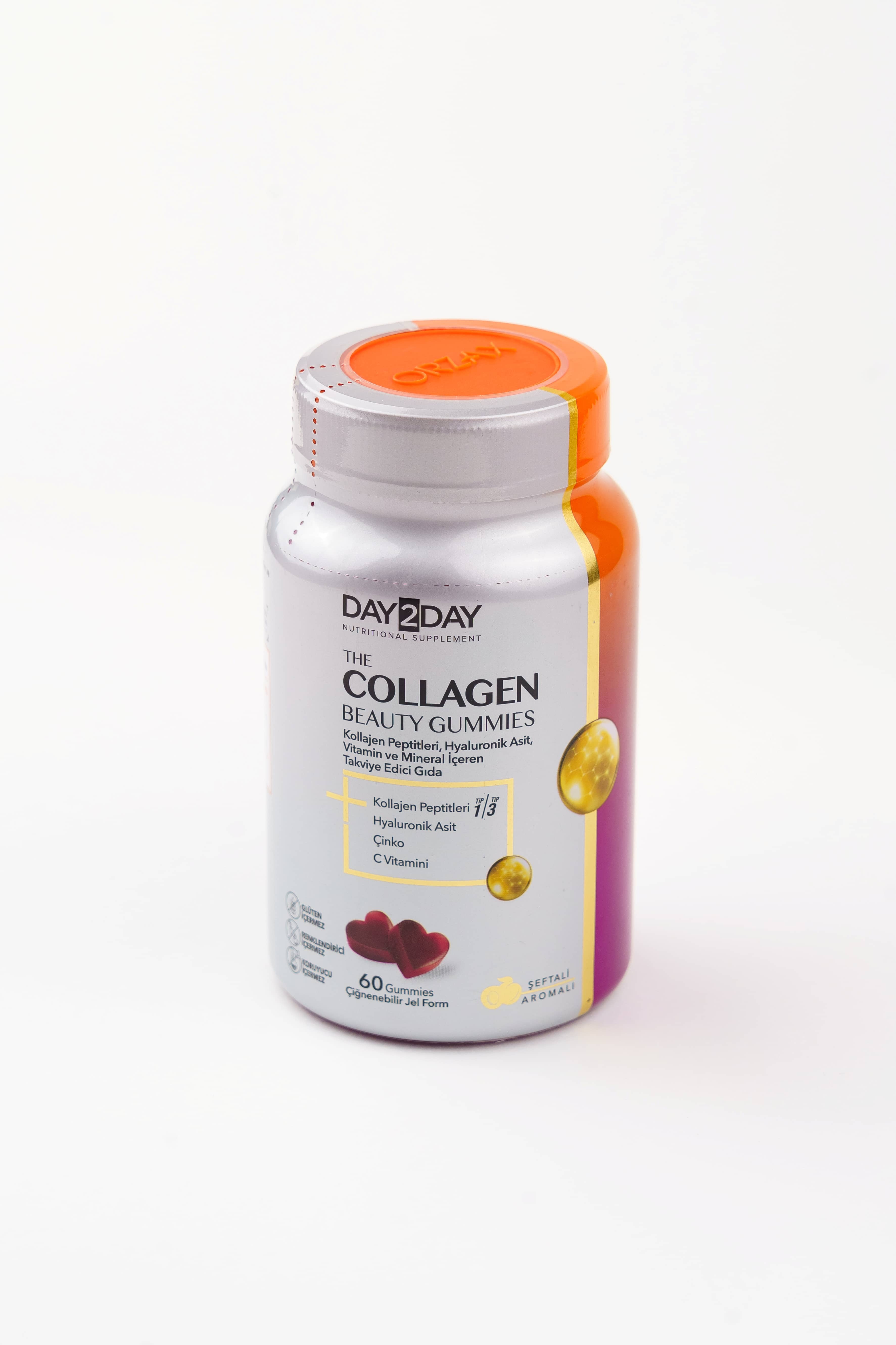 Orzax Day2Day Collagen Beauty, 60 Gummies 1