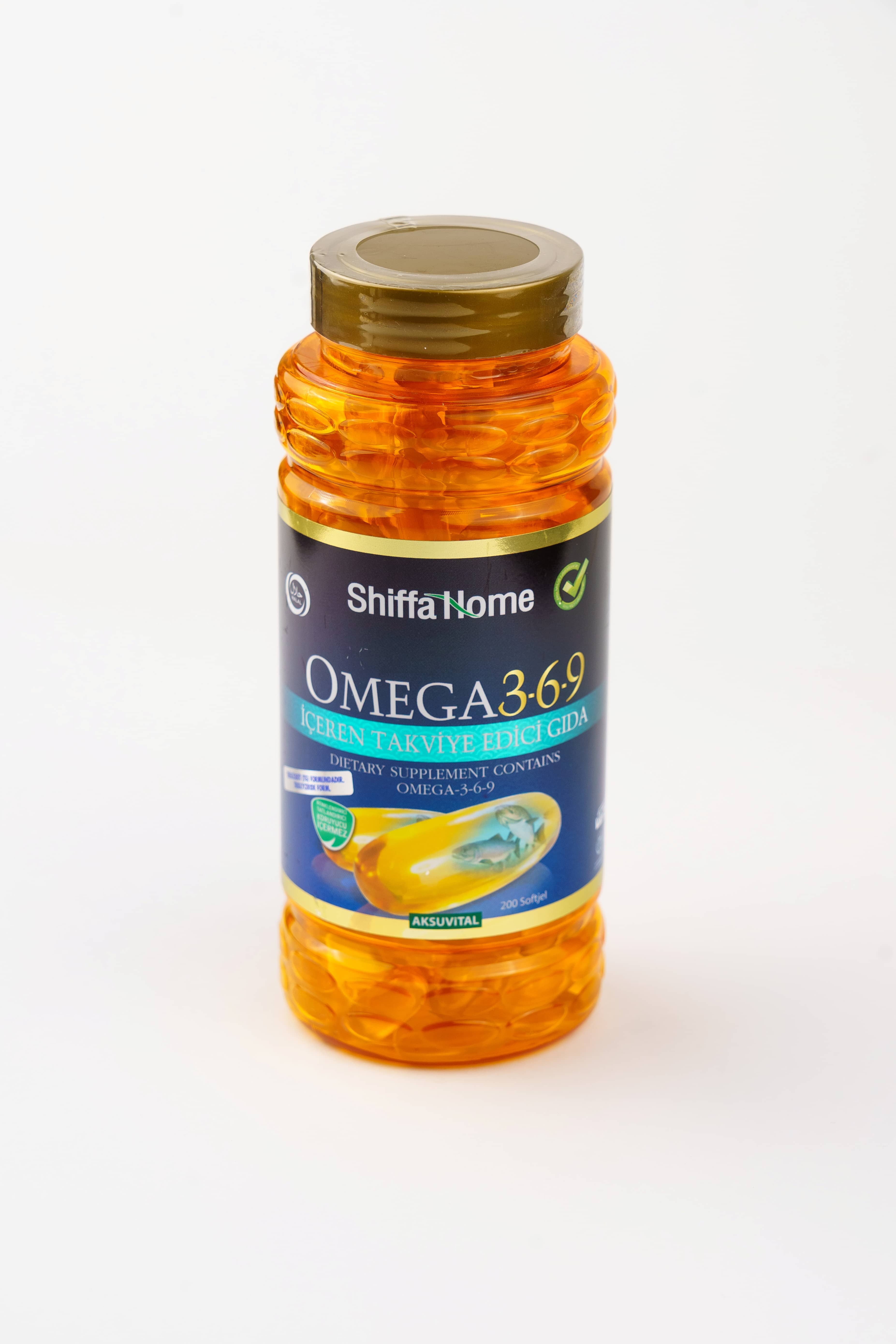 Shiffa Home Omega 3,6,9 1000 mg, 200 kapsul 1