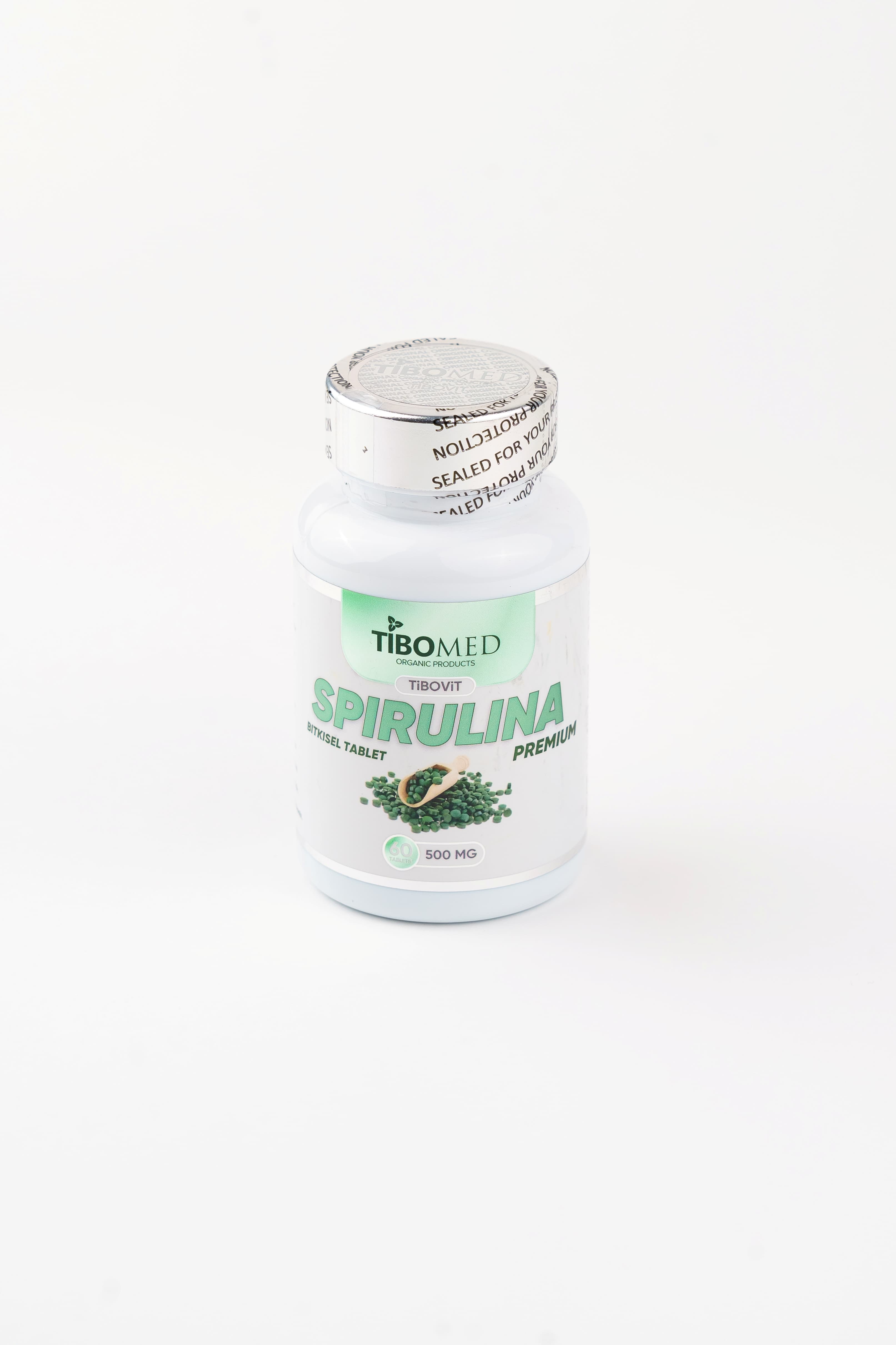 TIBOMED Spirulina 500mg, 60 tablet