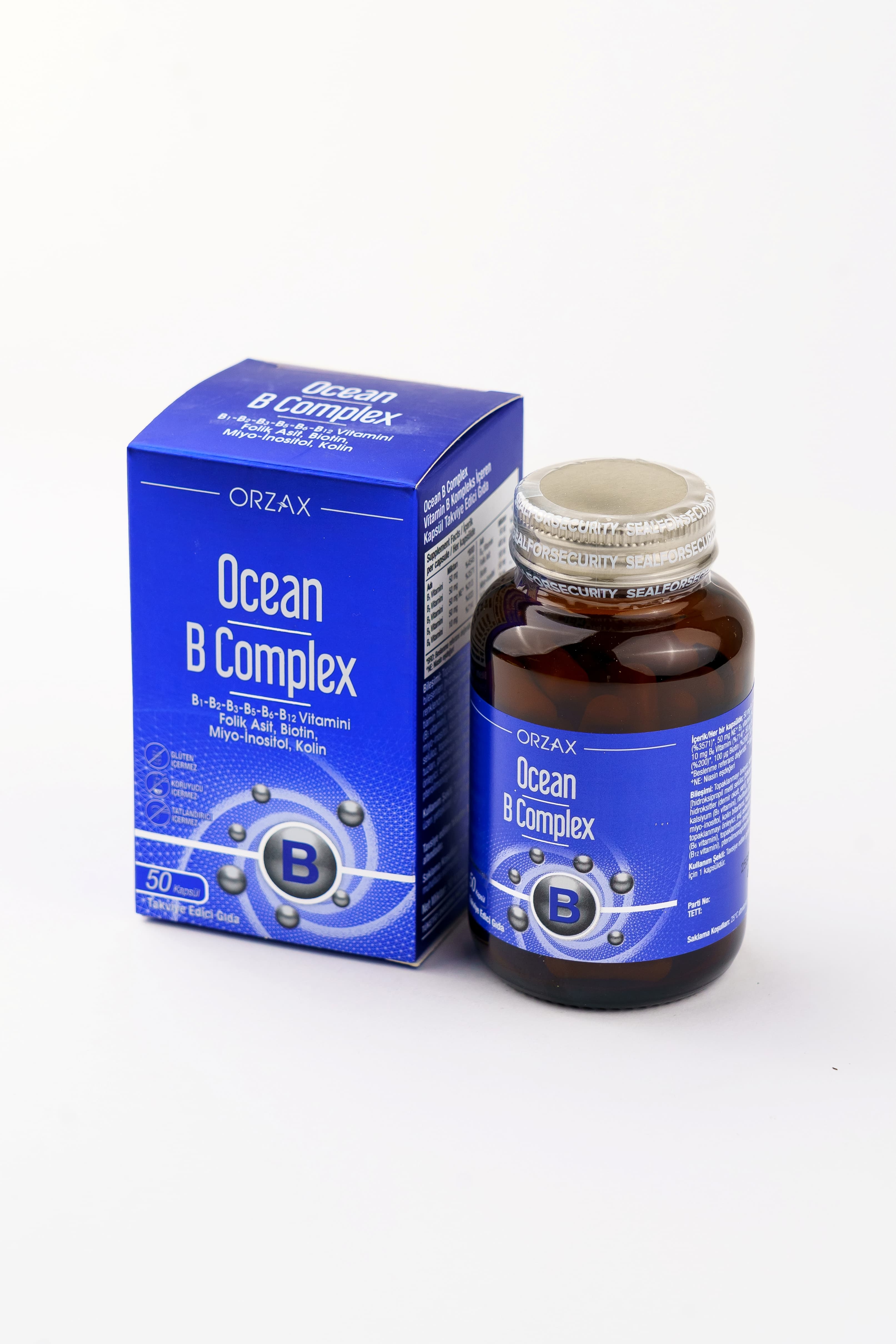 Orzax B Complex, 50 Kapsul